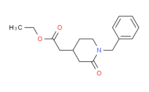 CAS No. 1198285-41-4, Ethyl 2-(1-benzyl-2-oxo-4-piperidyl)acetate