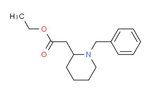 CAS No. 122059-35-2, Ethyl 2-(1-benzylpiperidin-2-yl)acetate
