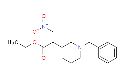 CAS No. 1357352-31-8, Ethyl 2-(1-benzylpiperidin-3-yl)-3-nitropropanoate