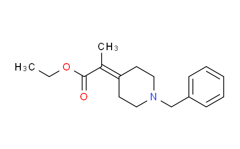 CAS No. 98080-15-0, Ethyl 2-(1-benzylpiperidin-4-ylidene)propanoate