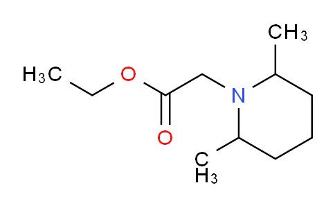 CAS No. 91370-59-1, Ethyl 2-(2,6-dimethylpiperidin-1-yl)acetate