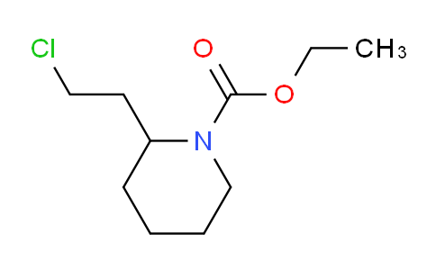 CAS No. 865076-02-4, Ethyl 2-(2-chloroethyl)piperidine-1-carboxylate