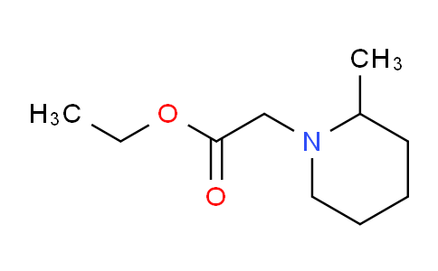 CAS No. 895869-57-5, Ethyl 2-(2-methylpiperidin-1-yl)acetate