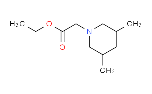 CAS No. 901629-09-2, Ethyl 2-(3,5-dimethylpiperidin-1-yl)acetate