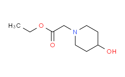 CAS No. 156380-44-8, Ethyl 2-(4-Hydroxypiperidin-1-yl)acetate