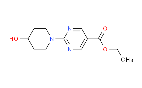 CAS No. 1116339-70-8, Ethyl 2-(4-hydroxypiperidin-1-yl)pyrimidine-5-carboxylate