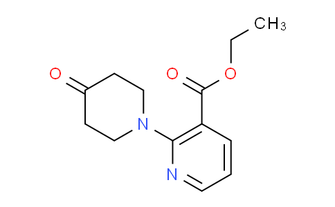 CAS No. 1016524-78-9, Ethyl 2-(4-oxopiperidin-1-yl)nicotinate