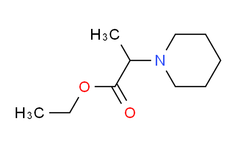 CAS No. 63909-12-6, Ethyl 2-(piperidin-1-yl)propanoate