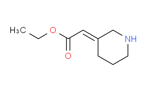 CAS No. 1358679-89-6, Ethyl 2-(piperidin-3-ylidene)acetate