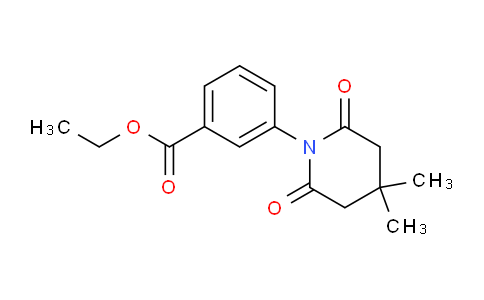 CAS No. 952183-63-0, Ethyl 3-(4,4-dimethyl-2,6-dioxopiperidin-1-yl)benzoate