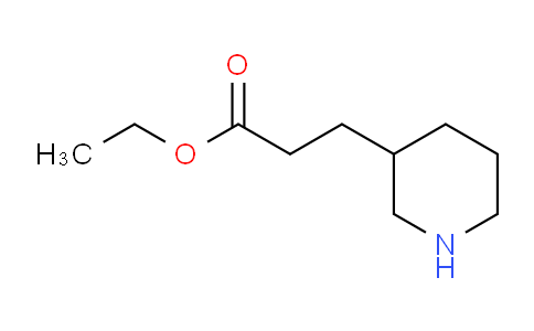 CAS No. 91017-00-4, Ethyl 3-(piperidin-3-yl)propanoate