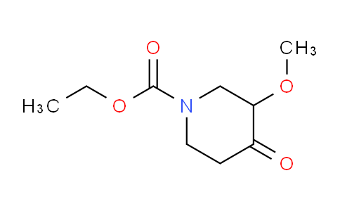 CAS No. 83863-72-3, Ethyl 3-methoxy-4-oxopiperidine-1-carboxylate