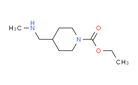 CAS No. 1211450-30-4, Ethyl 4-((methylamino)methyl)piperidine-1-carboxylate