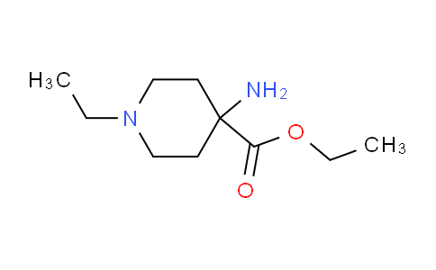 CAS No. 500993-26-0, Ethyl 4-amino-1-ethylpiperidine-4-carboxylate