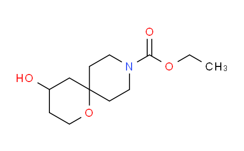 CAS No. 1785764-72-8, Ethyl 4-hydroxy-1-oxa-9-azaspiro[5.5]undecane-9-carboxylate
