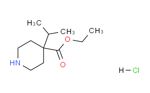 CAS No. 1186663-19-3, Ethyl 4-Isopropyl-4-piperidinecarboxylate Hydrochloride