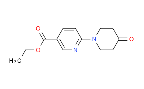 CAS No. 1016885-83-8, Ethyl 6-(4-oxopiperidin-1-yl)nicotinate