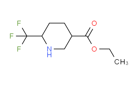 CAS No. 1221818-26-3, Ethyl 6-(trifluoromethyl)piperidine-3-carboxylate