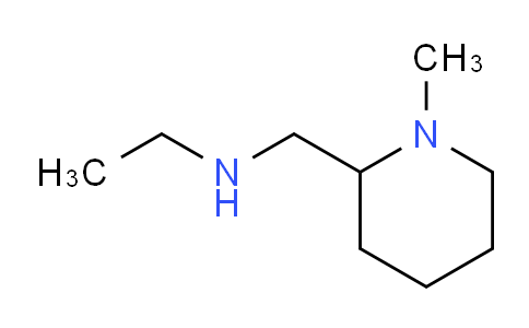 CAS No. 66300-62-7, Ethyl-(1-methyl-piperidin-2-ylmethyl)-amine