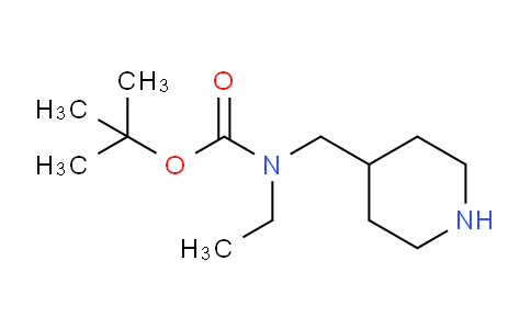 CAS No. 158958-41-9, Ethyl-piperidin-4-ylmethyl-carbamic acid tert-butyl ester