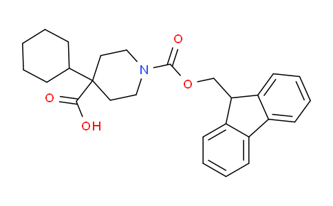 CAS No. 882847-21-4, Fmoc-4-cyclohexyl-piperidine-4-carboxylic acid