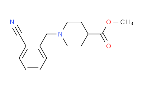 CAS No. 1017028-88-4, Methyl 1-(2-cyanobenzyl)piperidine-4-carboxylate