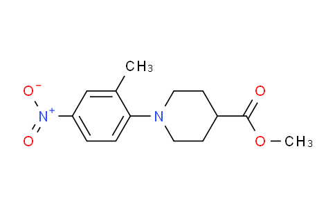 CAS No. 1456260-41-5, Methyl 1-(2-methyl-4-nitrophenyl)piperidine-4-carboxylate