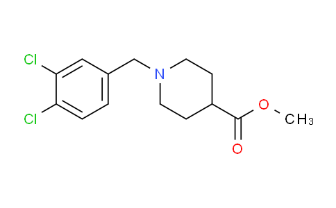 CAS No. 383146-92-7, Methyl 1-(3,4-dichlorobenzyl)piperidine-4-carboxylate