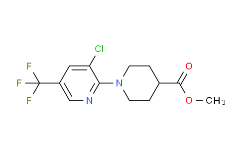 CAS No. 321430-51-7, Methyl 1-(3-chloro-5-(trifluoromethyl)pyridin-2-yl)piperidine-4-carboxylate
