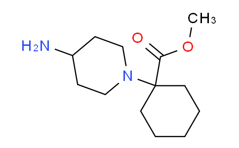 CAS No. 1258304-97-0, Methyl 1-(4-aminopiperidin-1-yl)cyclohexanecarboxylate