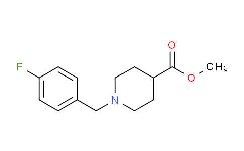 CAS No. 333364-04-8, Methyl 1-(4-fluorobenzyl)piperidine-4-carboxylate