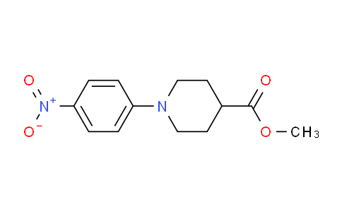 CAS No. 7595-60-0, Methyl 1-(4-nitrophenyl)piperidine-4-carboxylate