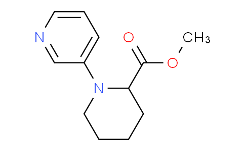 CAS No. 1822471-25-9, Methyl 1-(pyridin-3-yl)piperidine-2-carboxylate