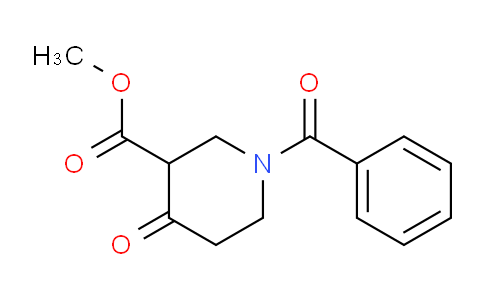 CAS No. 3518-87-4, Methyl 1-benzoyl-4-oxopiperidine-3-carboxylate