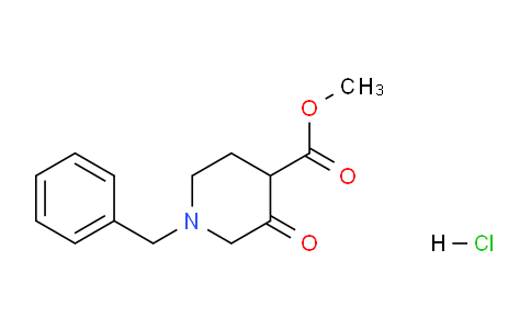 CAS No. 882182-30-1, Methyl 1-benzyl-3-oxopiperidine-4-carboxylate hydrochloride