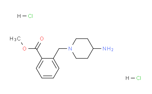 CAS No. 1286272-76-1, Methyl 2-((4-aminopiperidin-1-yl)methyl)benzoate dihydrochloride