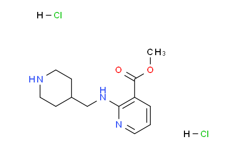 CAS No. 1185308-97-7, Methyl 2-((piperidin-4-ylmethyl)amino)nicotinate dihydrochloride