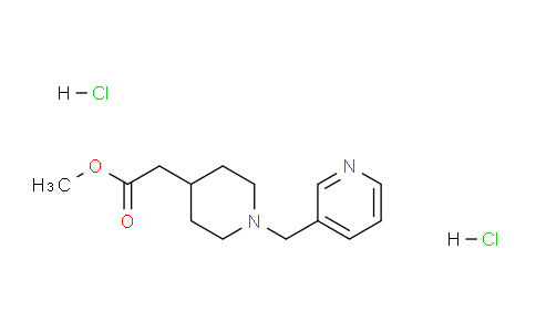 CAS No. 1257856-43-1, Methyl 2-(1-(pyridin-3-ylmethyl)piperidin-4-yl)acetate dihydrochloride
