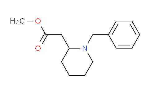 CAS No. 247259-32-1, Methyl 2-(1-benzylpiperidin-2-yl)acetate