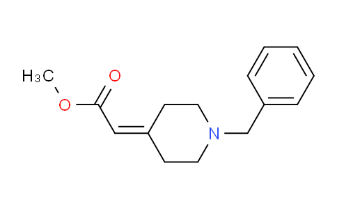 CAS No. 206558-34-1, Methyl 2-(1-benzylpiperidin-4-ylidene)acetate