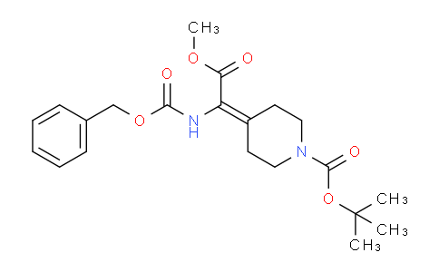 CAS No. 313491-20-2, Methyl 2-(1-Boc-4-piperidylidene)-2-(Cbz-amino)acetate