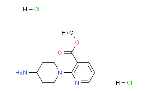 CAS No. 1185307-21-4, Methyl 2-(4-aminopiperidin-1-yl)nicotinate dihydrochloride