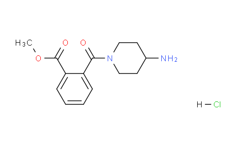 CAS No. 1286265-06-2, Methyl 2-(4-aminopiperidine-1-carbonyl)benzoate hydrochloride