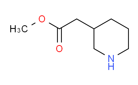 CAS No. 85375-73-1, Methyl 2-(piperidin-3-yl)acetate