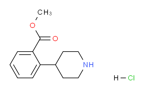 CAS No. 176526-08-2, Methyl 2-(piperidin-4-yl)benzoate hydrochloride