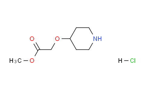 CAS No. 146117-95-5, Methyl 2-(piperidin-4-yloxy)acetate hydrochloride