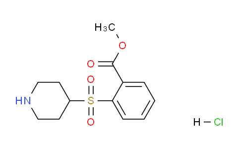 CAS No. 849035-95-6, Methyl 2-(piperidin-4-ylsulfonyl)benzoate hydrochloride