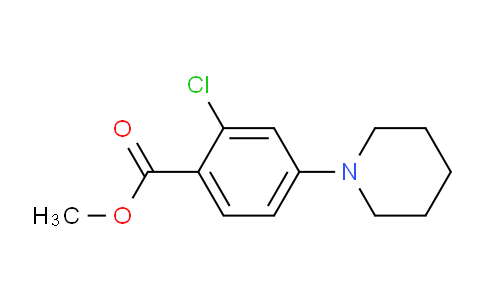 CAS No. 313674-08-7, Methyl 2-chloro-4-(piperidin-1-yl)benzoate