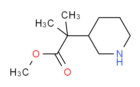 MC640571 | 861514-06-9 | Methyl 2-methyl-2-(piperidin-3-yl)propanoate