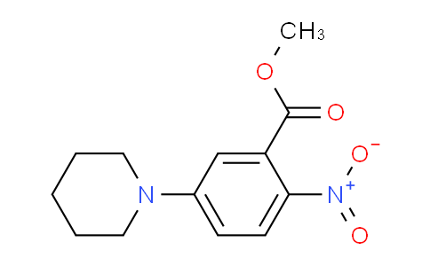 CAS No. 773071-23-1, Methyl 2-nitro-5-(piperidin-1-yl)benzoate